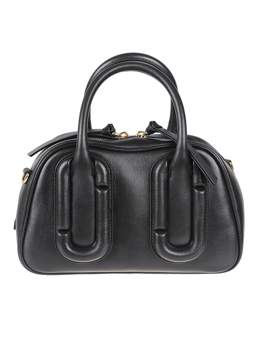 Marc Jacobs Structured Handbag With Padded Handle Design