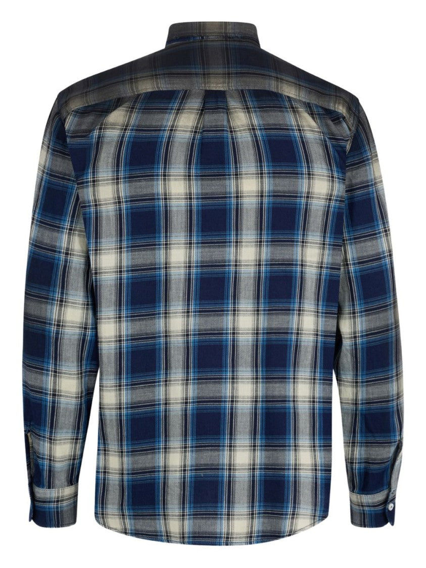 Dsquared2 Plaid Casual Shirt With Button-Down Front