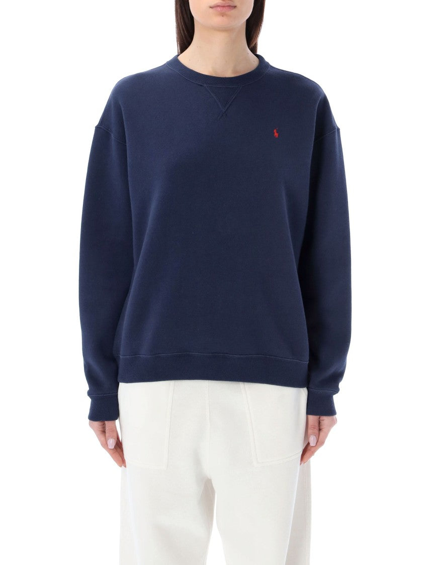 Polo Ralph Lauren Crewneck Sweatshirt With Signature Embroidery