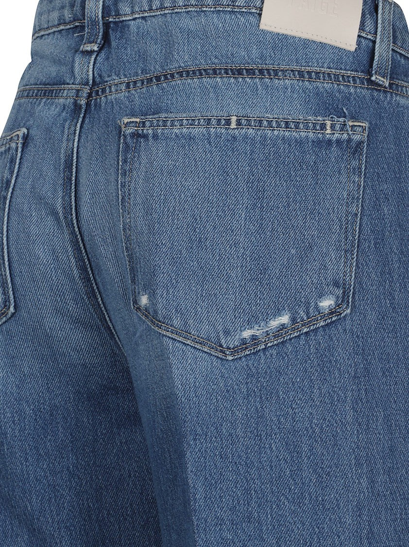 Paige Sonja Seville Distressed Straight Jeans