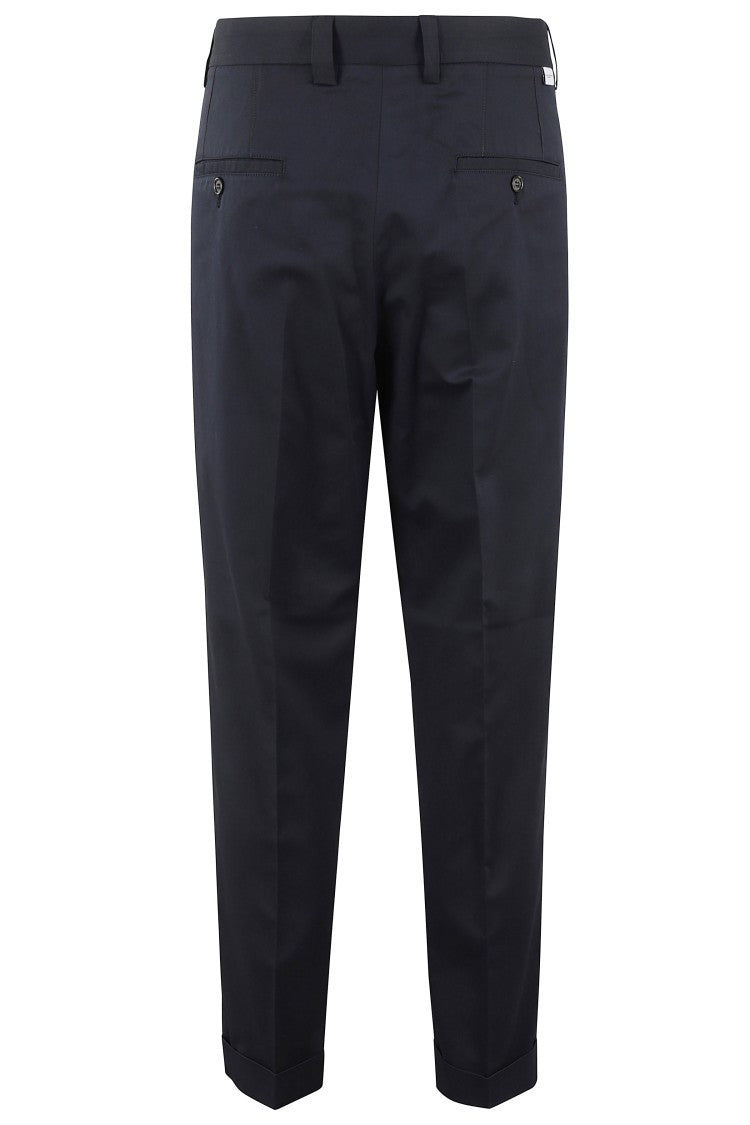 Paolo Pecora Relaxed Fit Chinos With Ankle Cuff