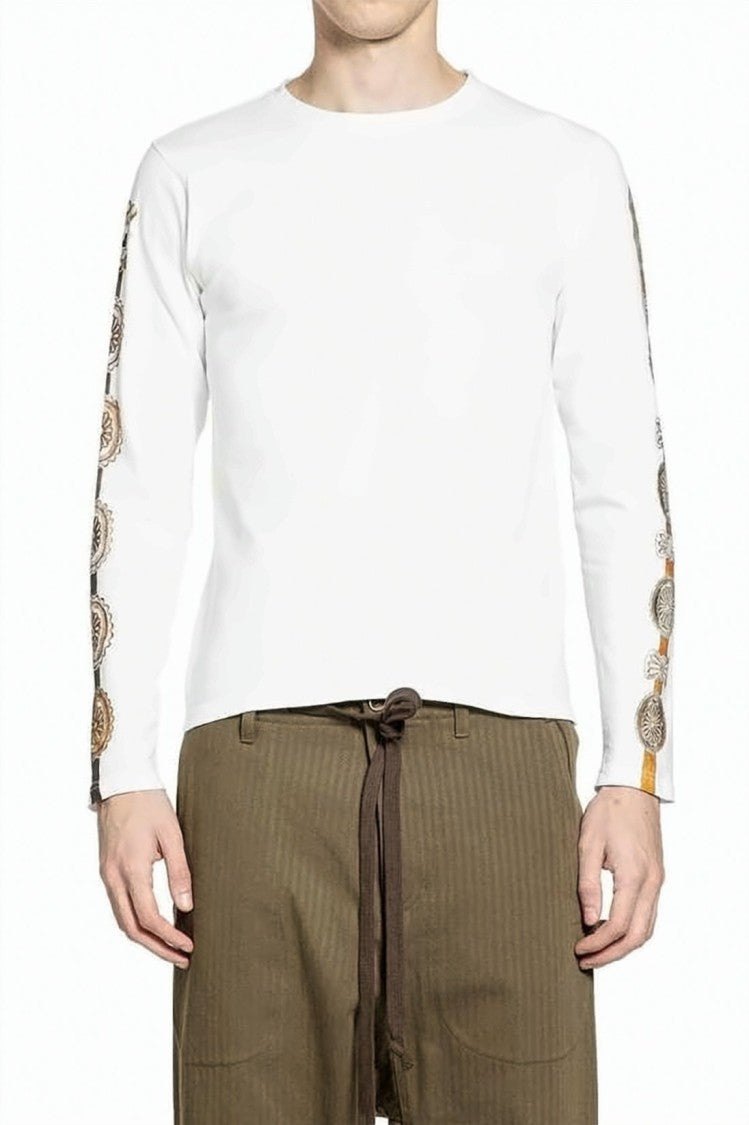 Kapital Long-Sleeve Shirt With Decorative Stripes