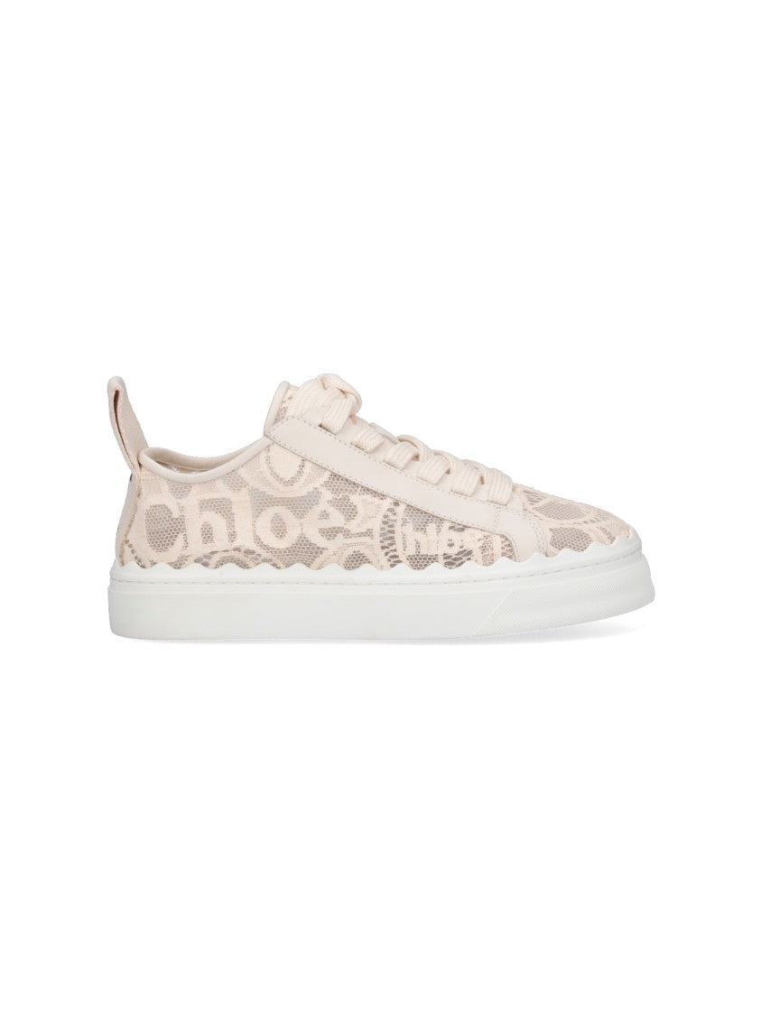 Chloé 'Lauren' Sneakers – Beige