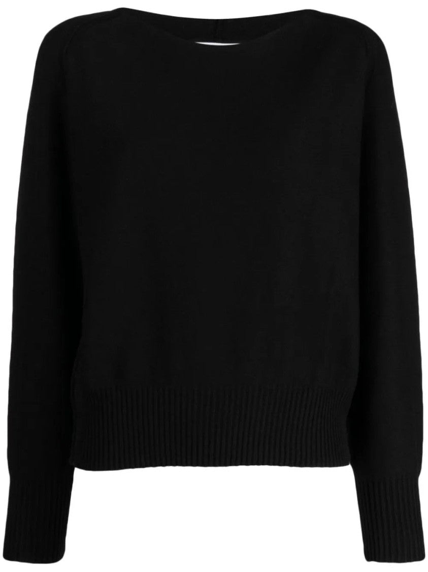 Dkny L/S Seamed Shoulder Sweater