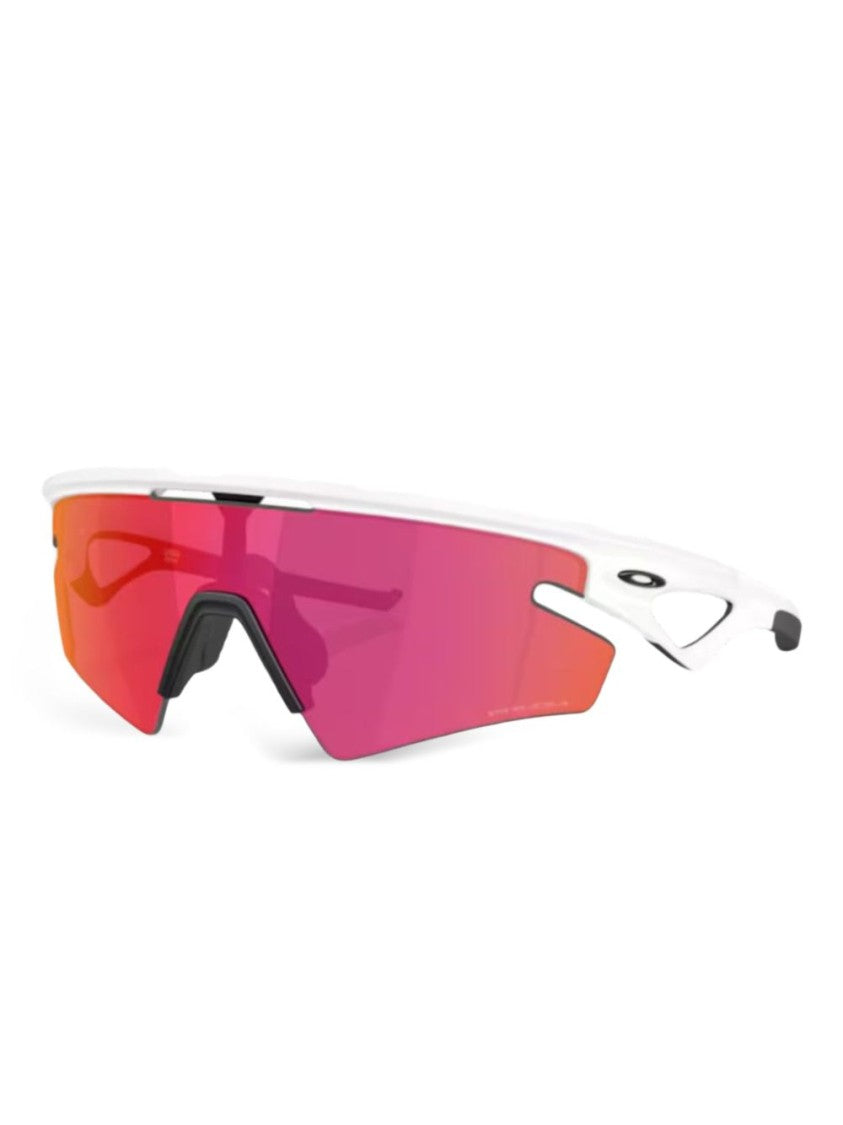 Oakley Aerodynamic Wraparound Sunglasses With Gradient Lenses