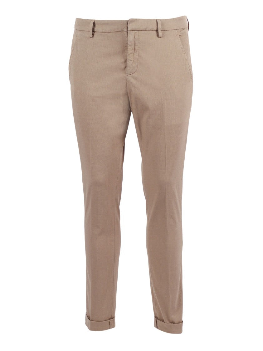 Dondup Gaubert Slim Fit Cuffed Straight-Leg Pants