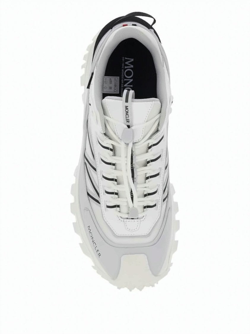 Moncler Rugged White Sneakers With Gore-Tex Technology And Enhanced Grip