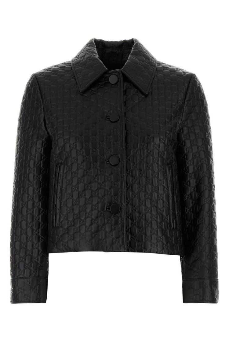 Gucci Black Leather Jacket