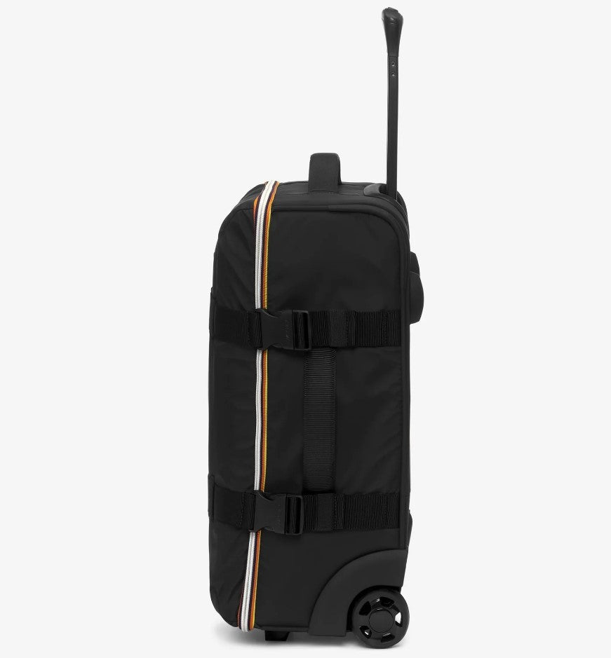 K-Way Black Blossac Ripstop Travel Bag