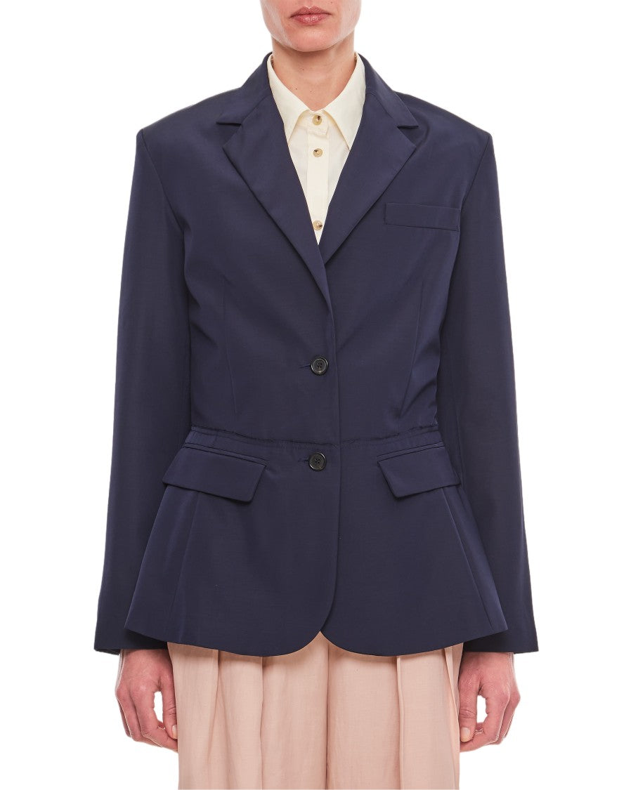 J. W. Anderson Single Button Oversize Blazer With Classic Notched Lapel