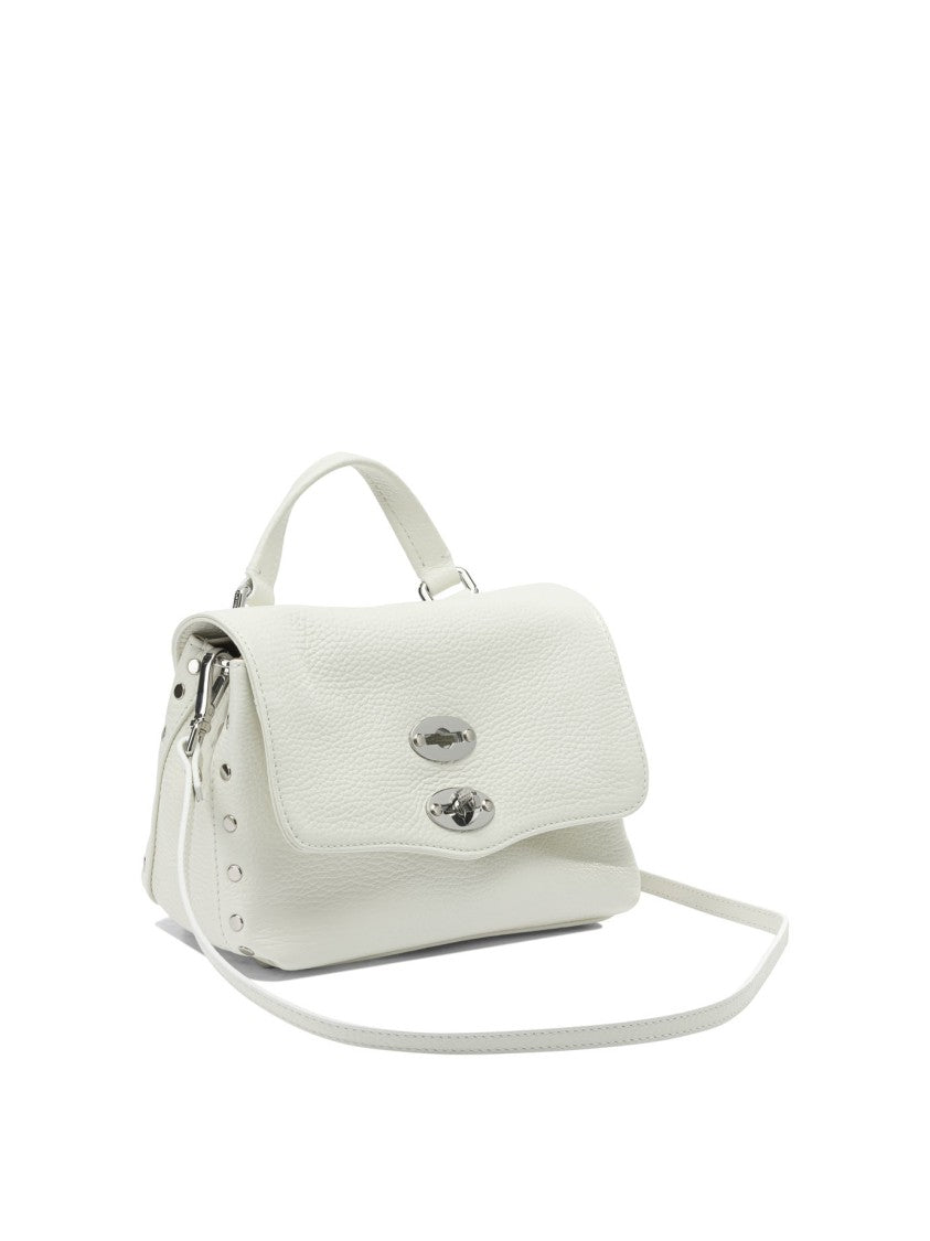 Zanellato Textured Leather Handbag With Structured Silhouette