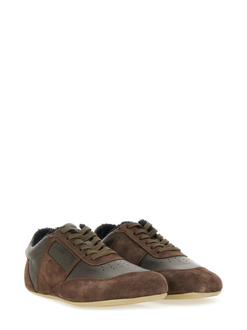 Mm6 By Maison Margiela Leather Sneaker