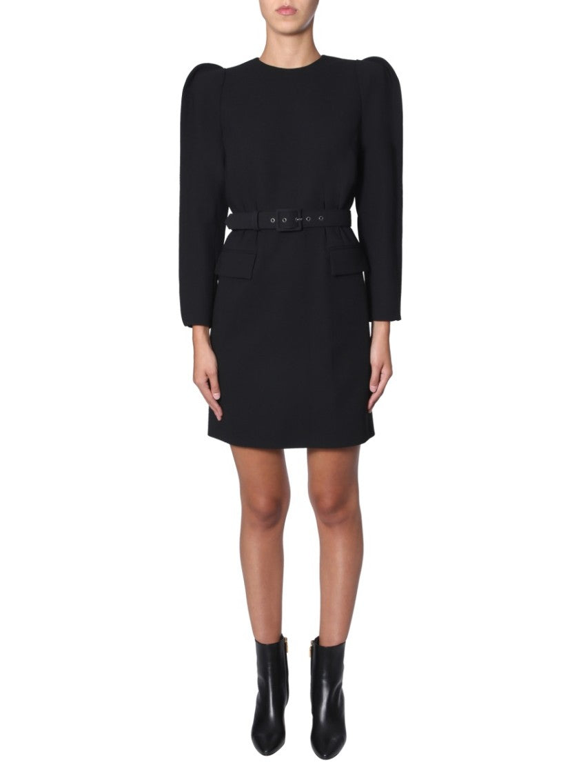 Givenchy Structured Mini Dress With Matching Belt