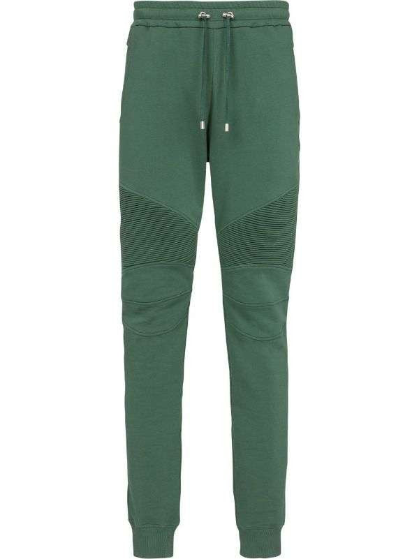 Balmain Drawstring Cotton Track Pants