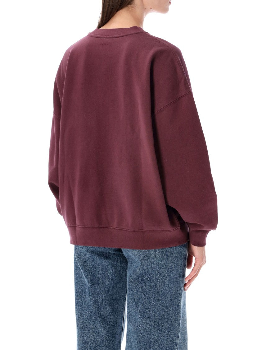 Anine Bing Miles Letterman Cotton Varsity Sweatshirt