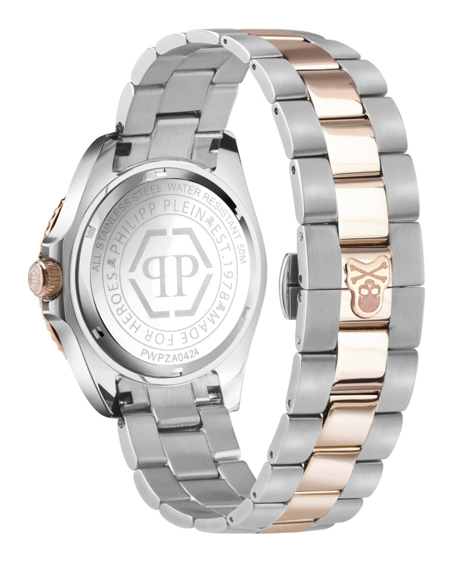 Philipp Plein Gmt-I Challenger Baguettes Bracelet Watch