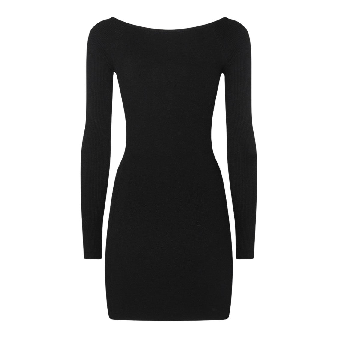 Diesel Form-Fitting Mini Dress With Long Sleeves