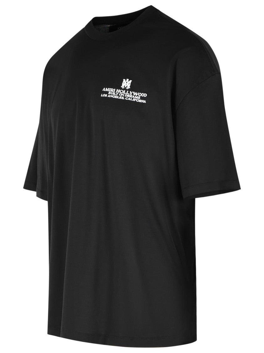Amiri 'Built On Dreams' Black Cotton T-Shirt