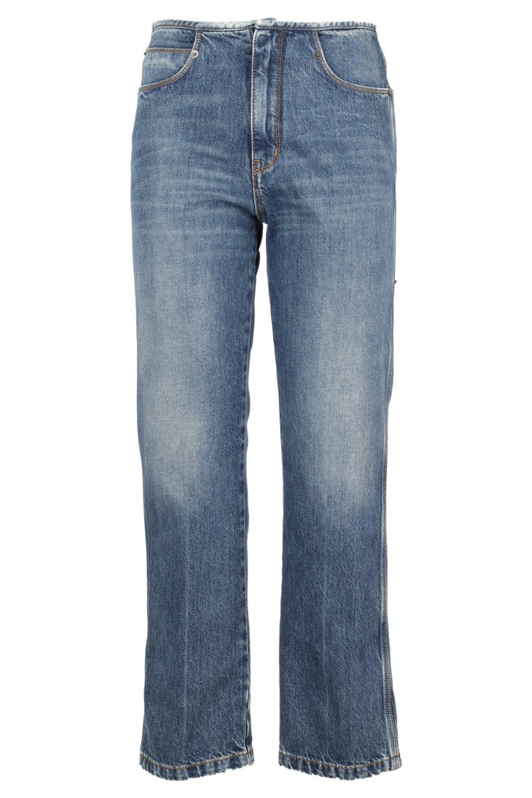 Covert Medium Wash Cropped Slim Jeans