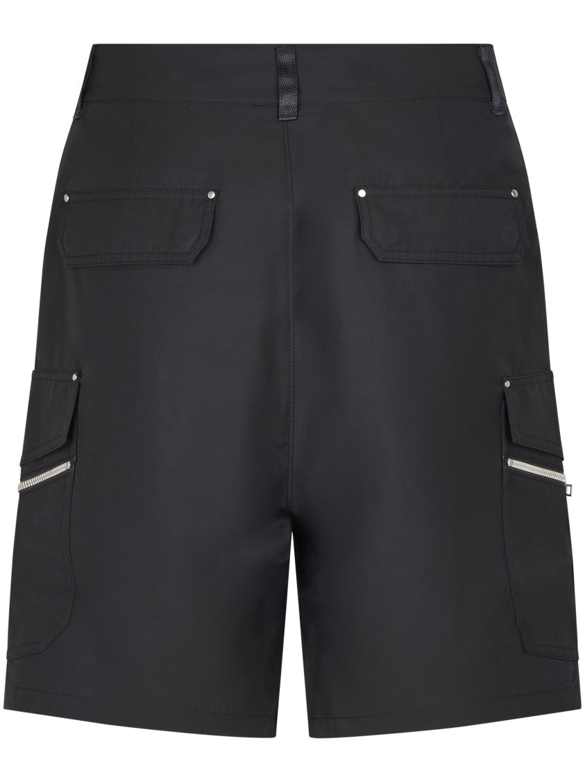Moose Knuckles Brady Slick Cargo Flap Pocket Shorts