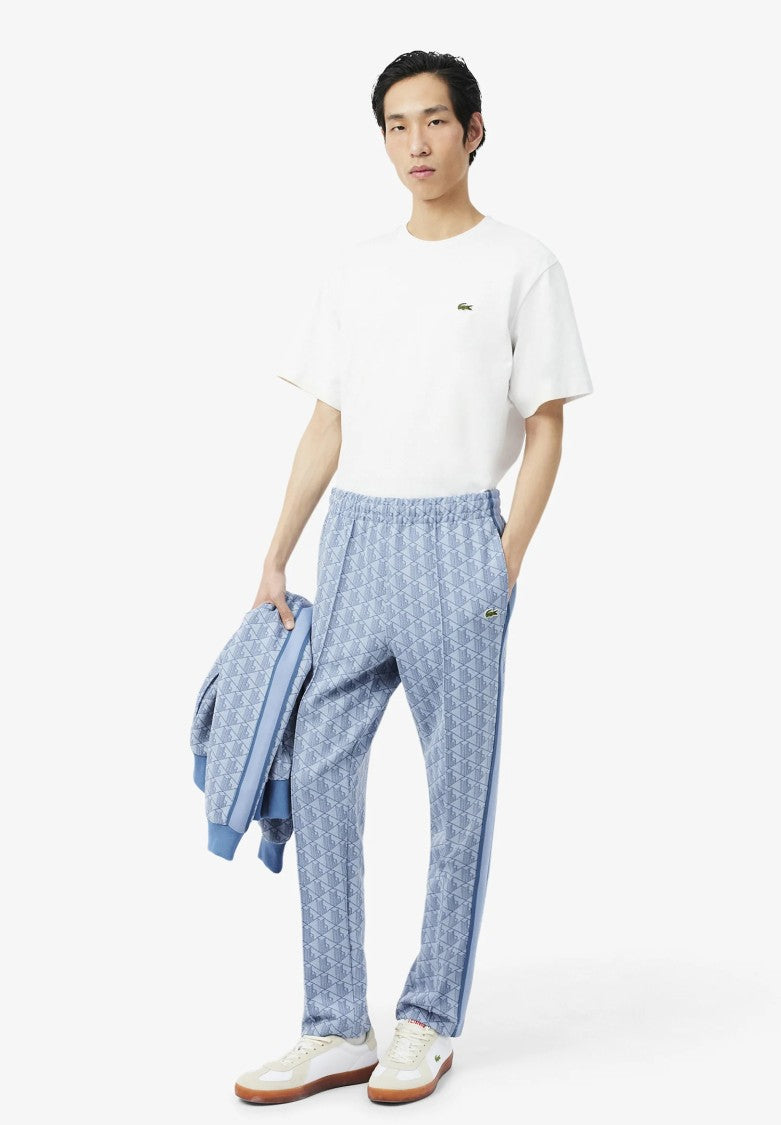 Lacoste Light Blue Paris Monogram Pants