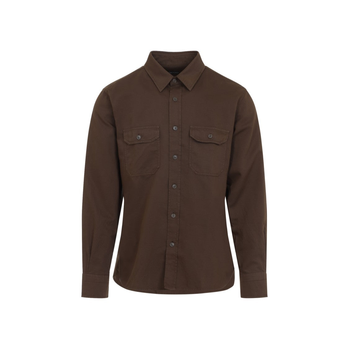 Tom Ford Military Green Cotton Shirt
