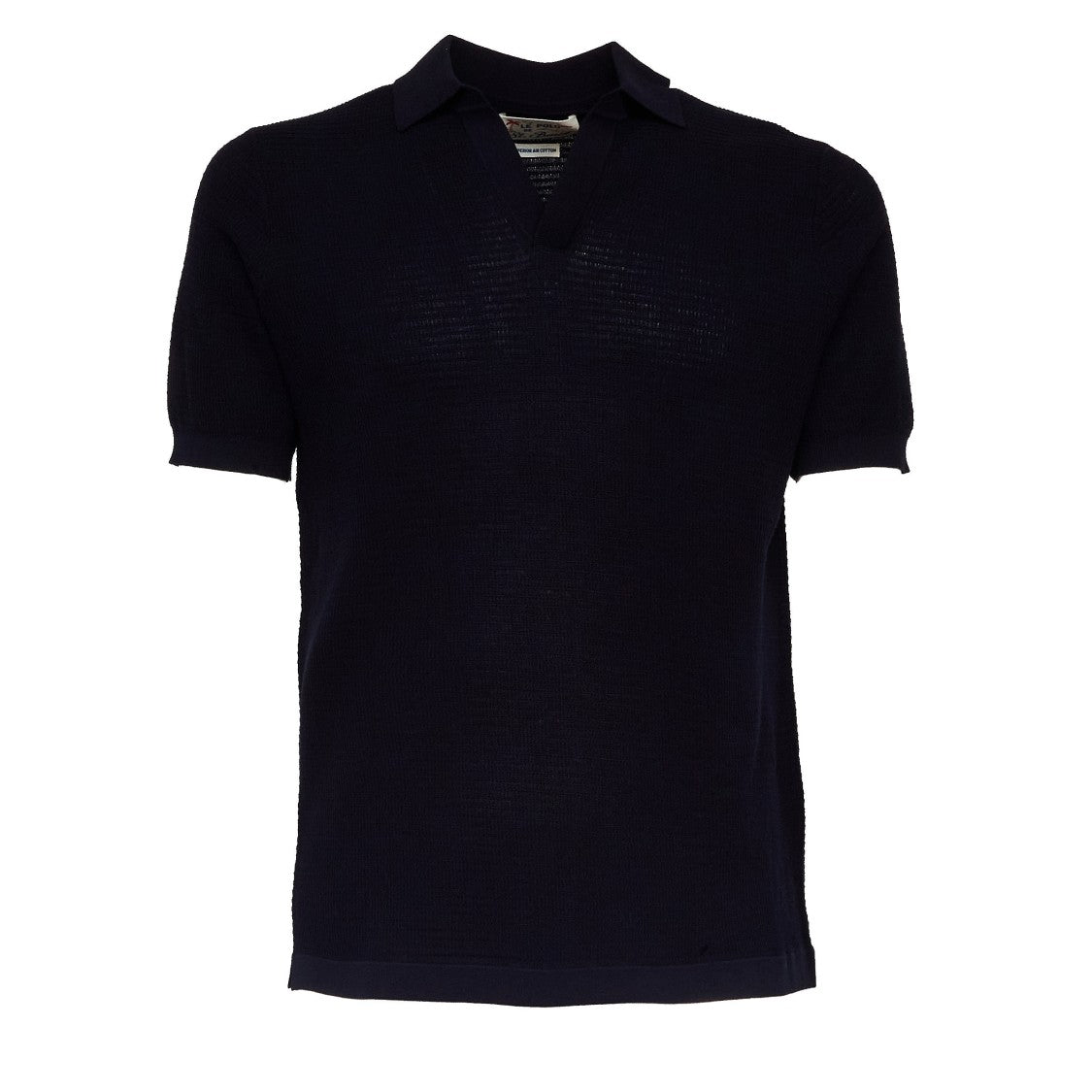 Mc2 Saint Barth Sloan Waffle Cotton Polo Shirt