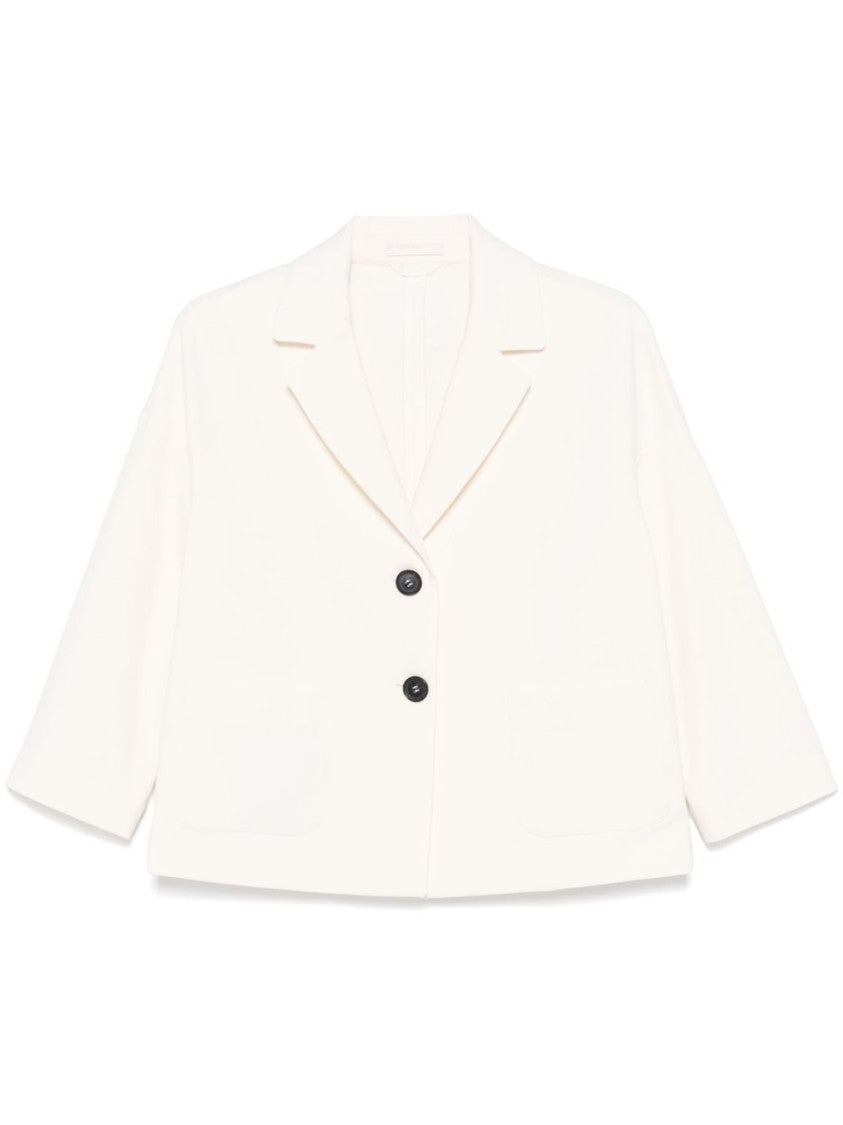 Circolo 1901 Single-Breasted White Jacket