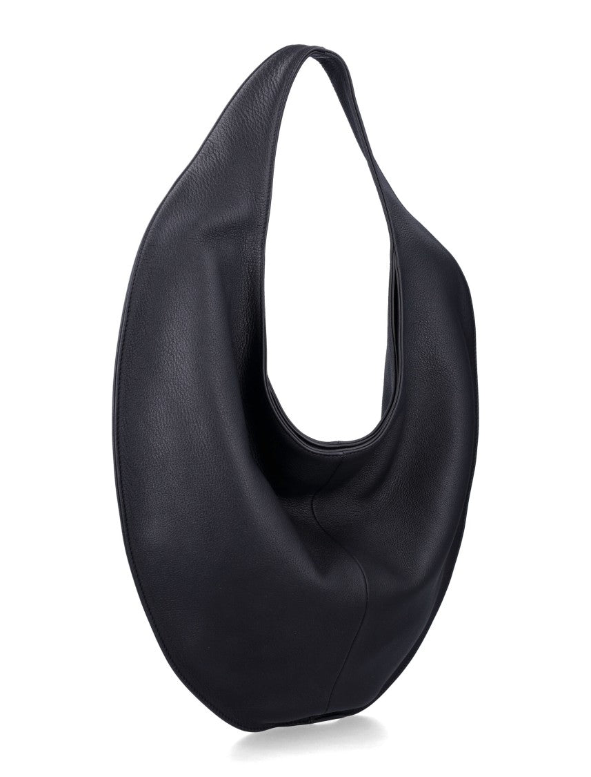 Maeden Market Tote Black Leather