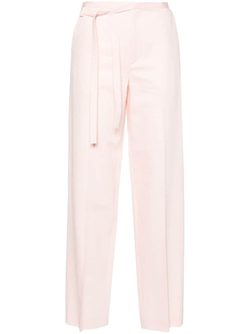 Kenzo Light Pink Straight Leg Trousers