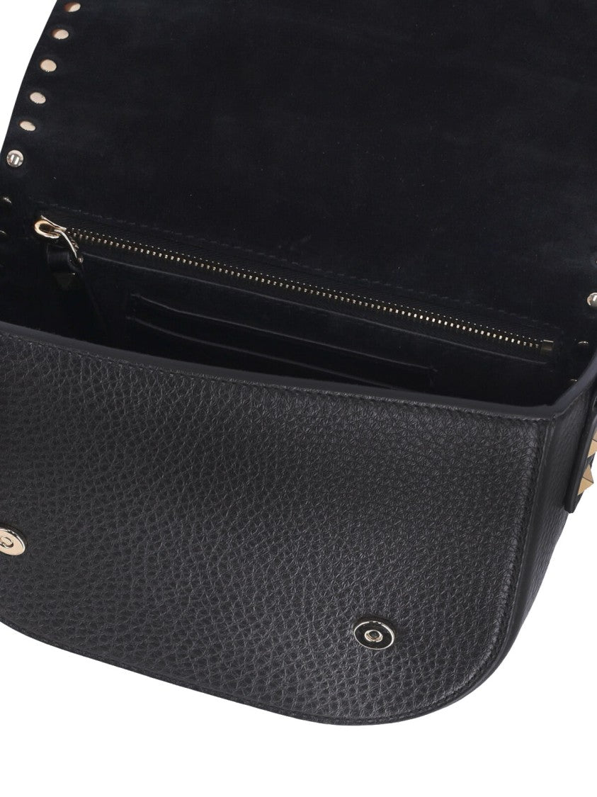 Valentino Garavani "Rockstud" Crossbody Bag – Black