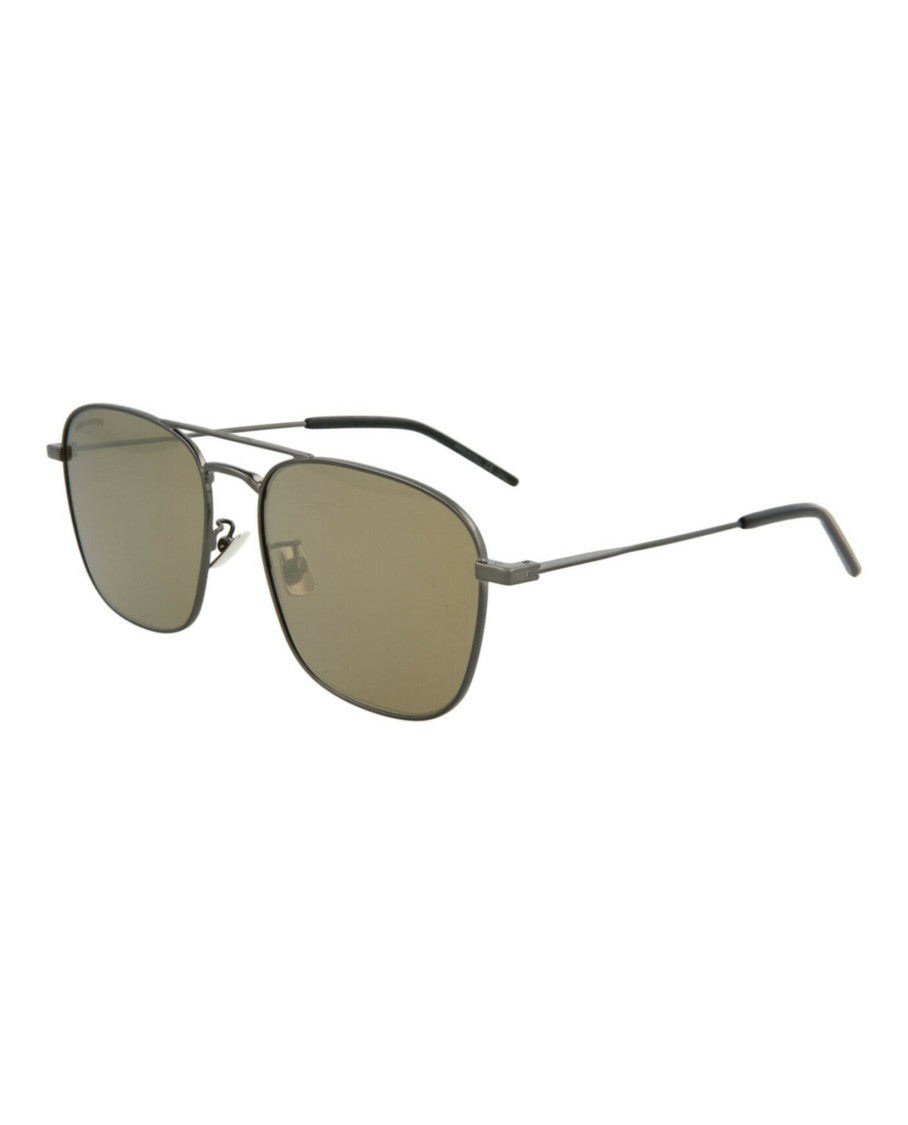 Saint Laurent Aviator-Style Metal Sunglasses