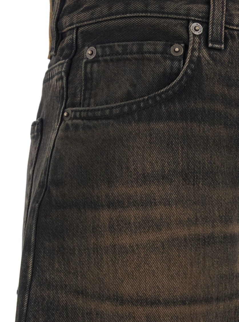 Haikure Bibi' Brown Jeans