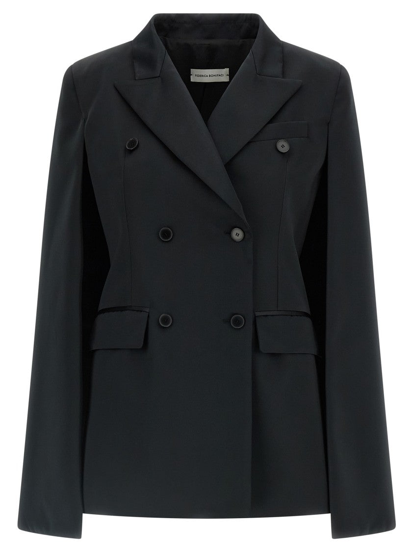 Federica Bonifaci Hooded Oversized Blazer