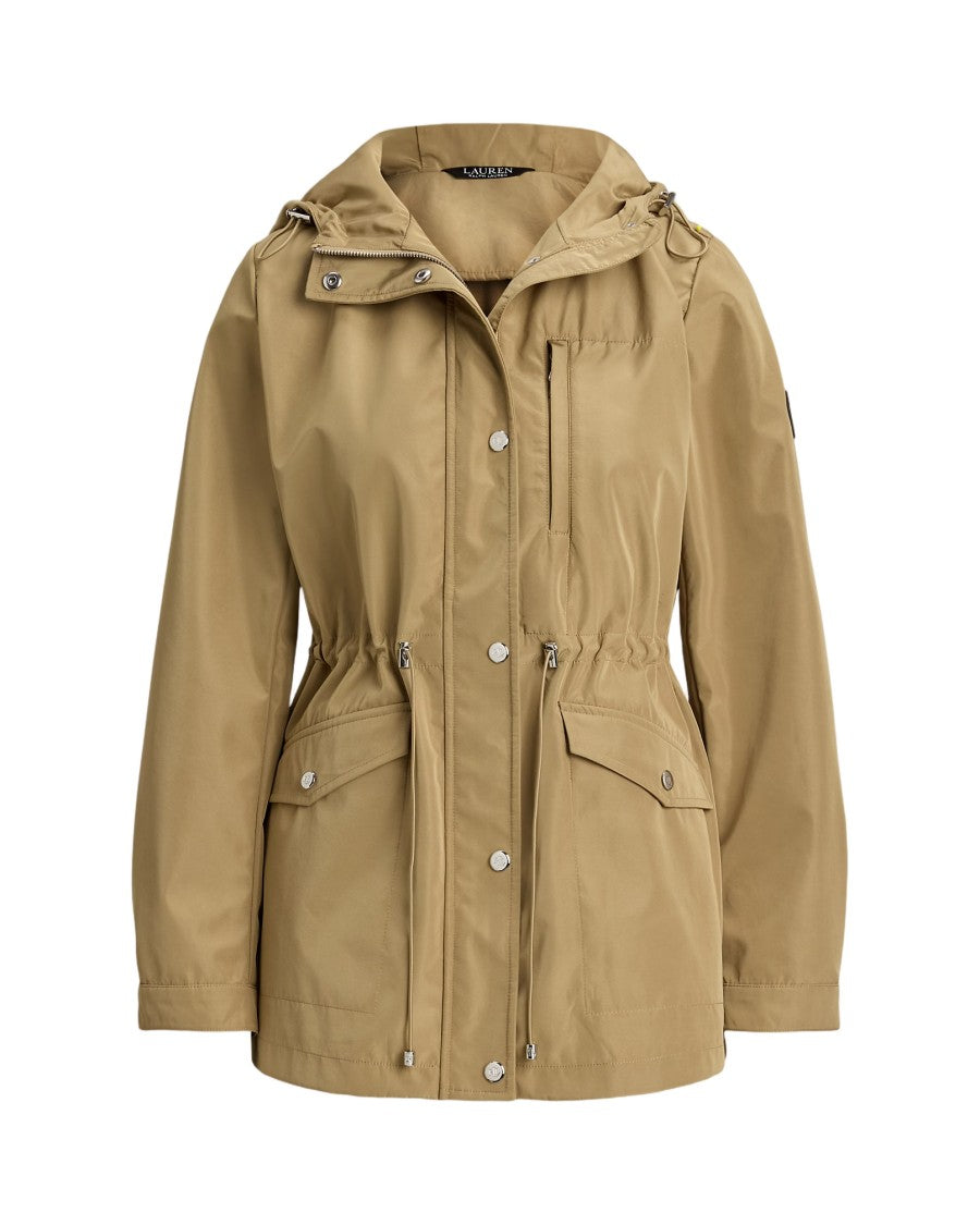 Lauren Ralph Lauren Mid-Length Unlined Coat With Drawstring Waist