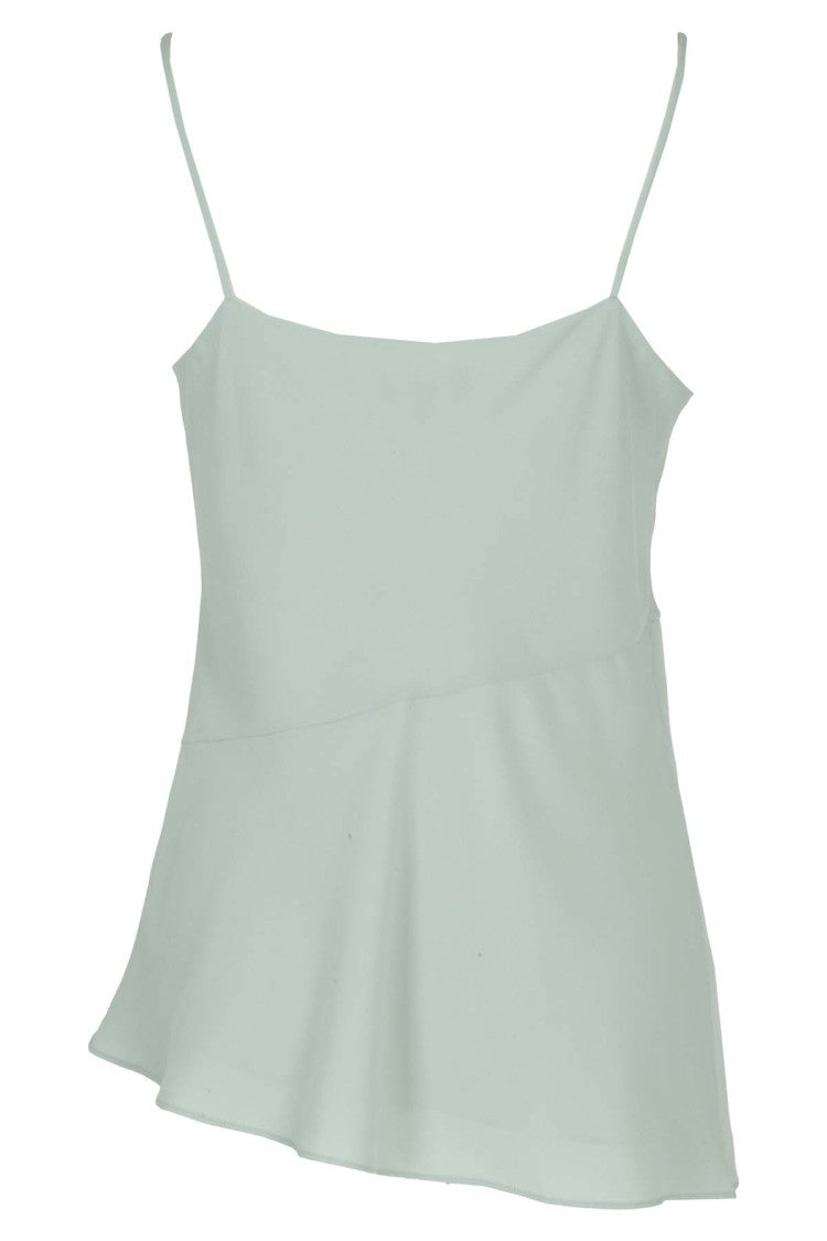 Theory Slim Mint Drape Top