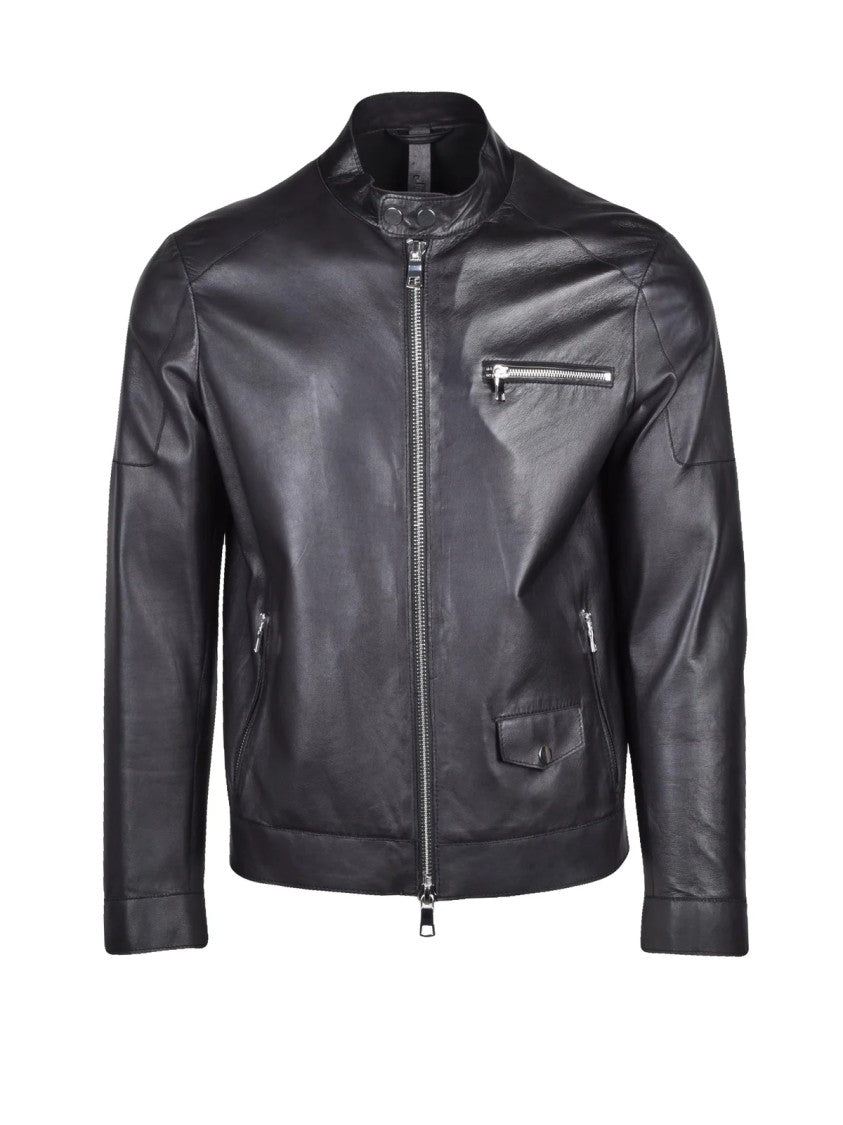 The Jack Leathers Black Bandit Leather Jacket