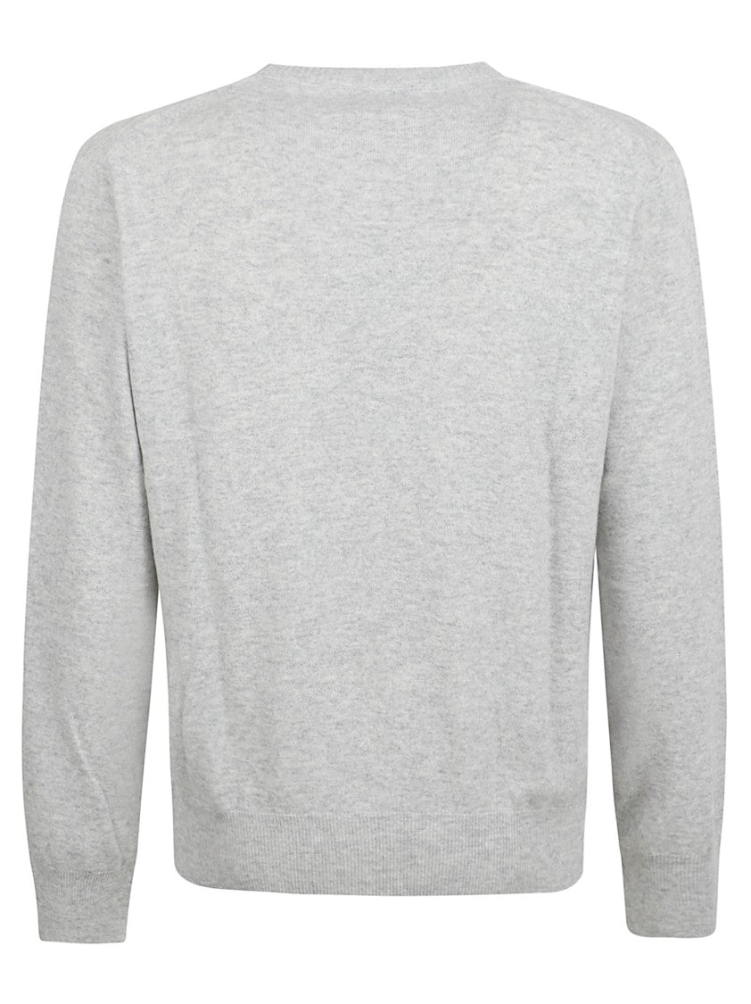 Tom Ford Light Grey Cashmere Crew Neck Sweater