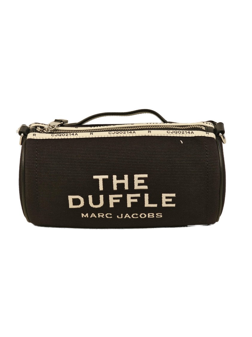 Marc Jacobs Cylindrical Black Bag With Logo