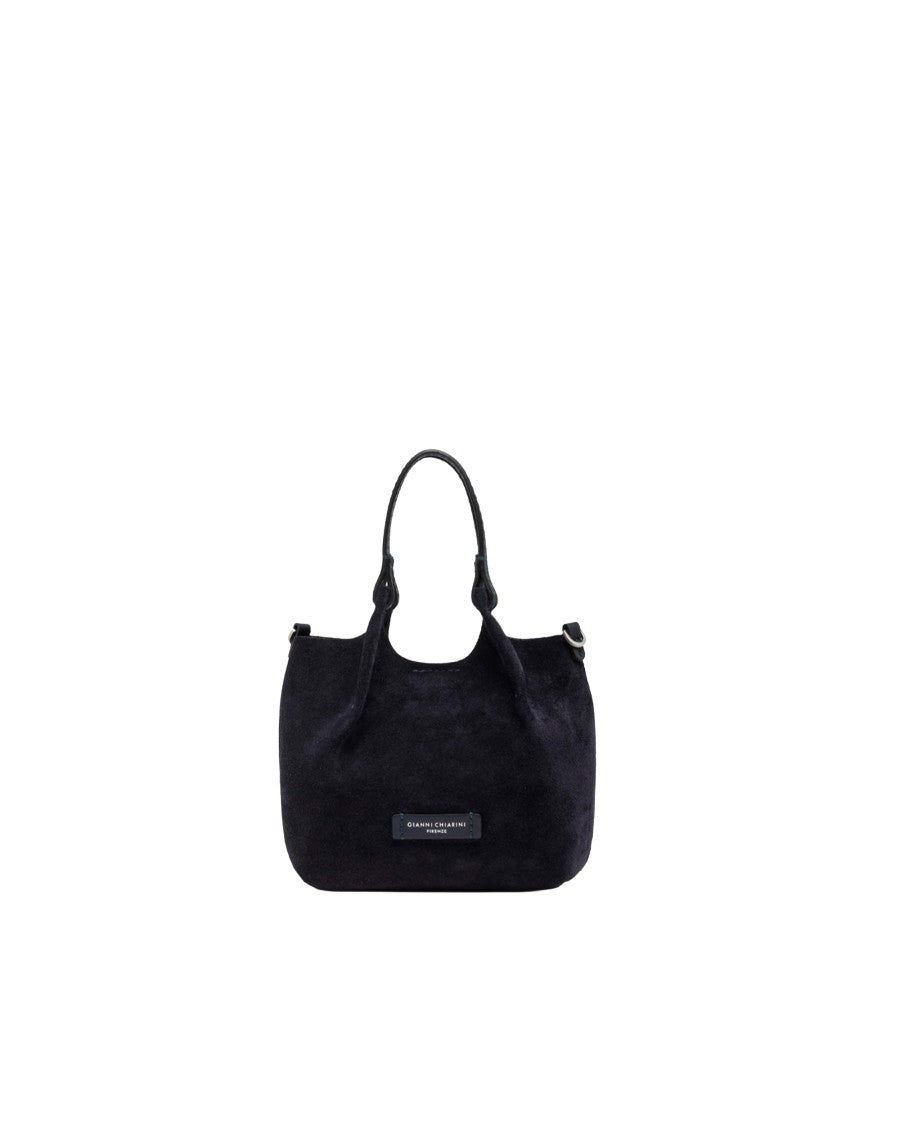 Gianni Chiarini Notturno Dua Suede Crossbody Bag