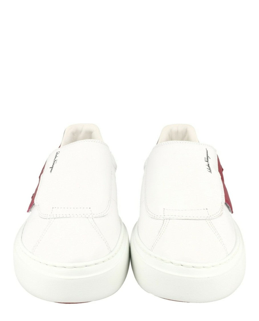 Ferragamo Lima Gancini Low-Top Sneakers