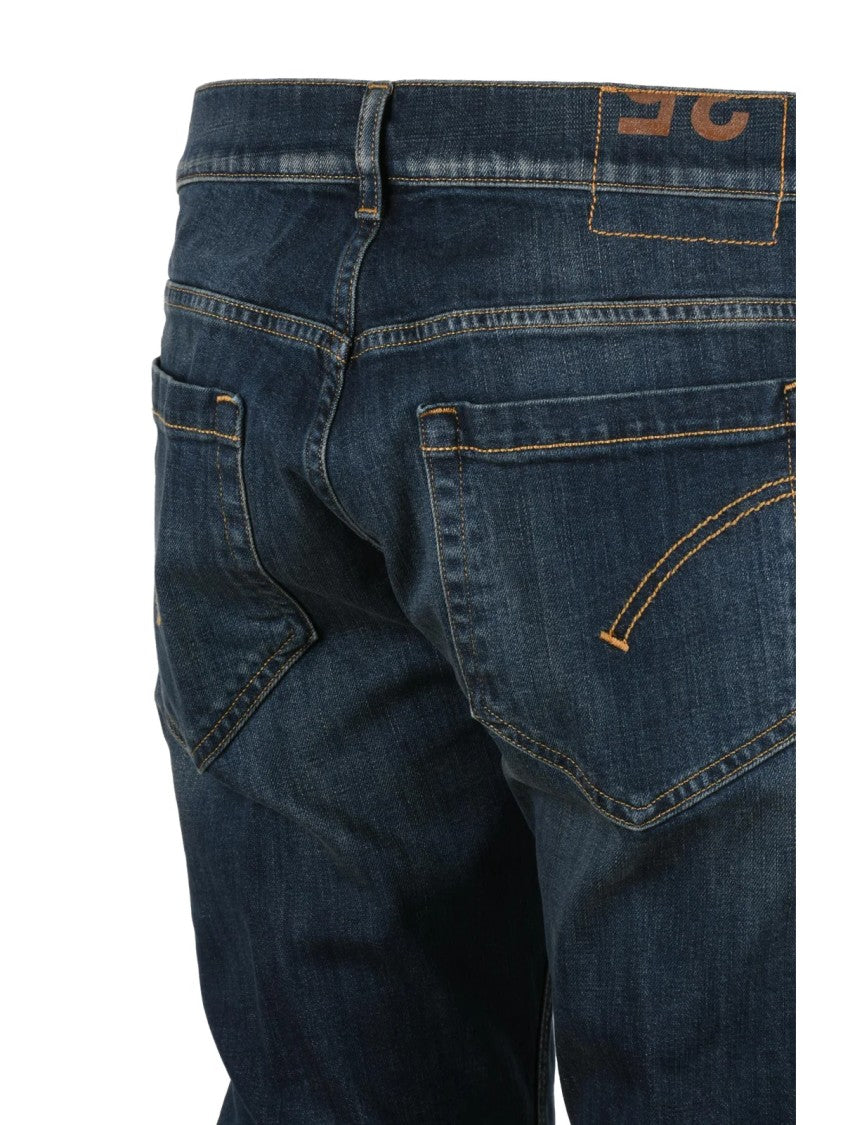 Dondup Blue George Skinny-Leg Stretch Jeans