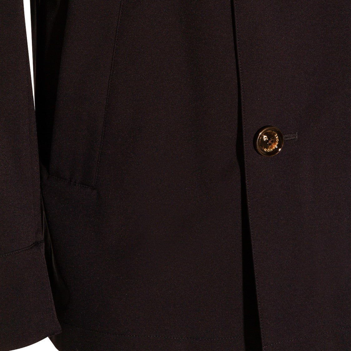 Montecore Double-Breasted Tailored Coat With Hidden Hood