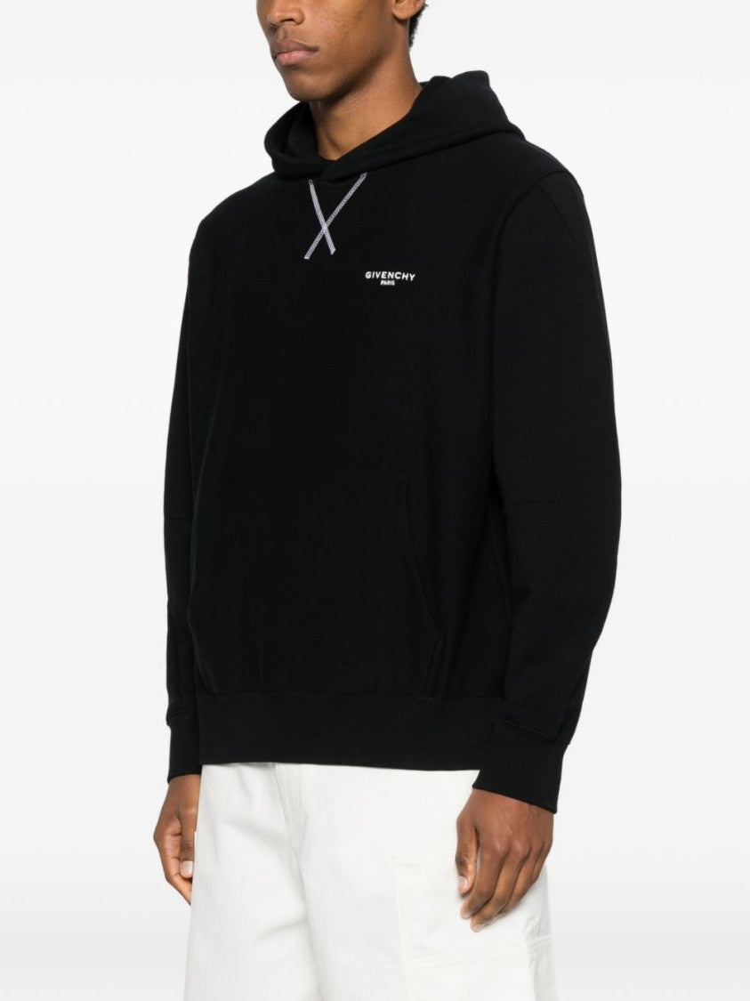 Givenchy Black Hoodie Hoodie With Kangaroo Pocket