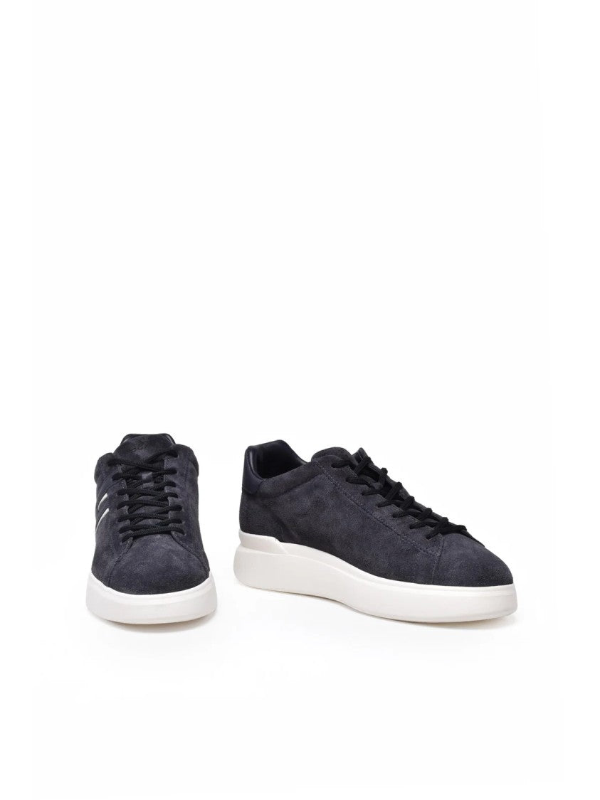 Hogan Blue Suede Classic Sneakers