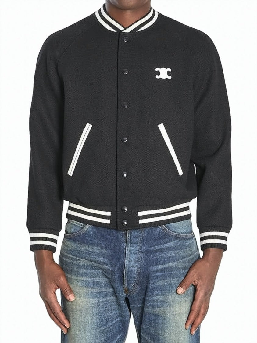 Celine Textured Wool Teddy Jacket