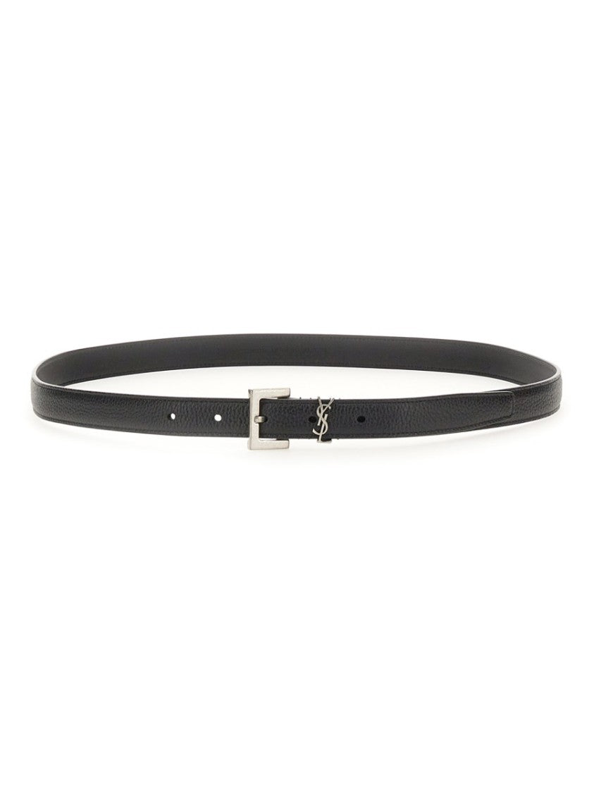 Saint Laurent "Cassandre" Thin Belt