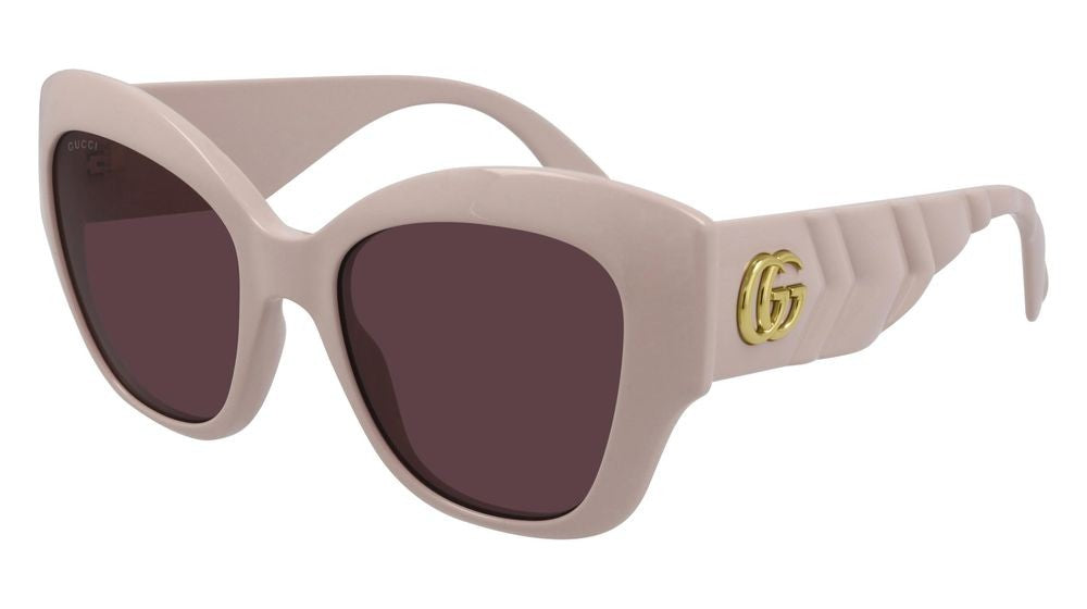 Gucci Sunglasses Gg0808s 003 Pink Pink Violet 53/20/145