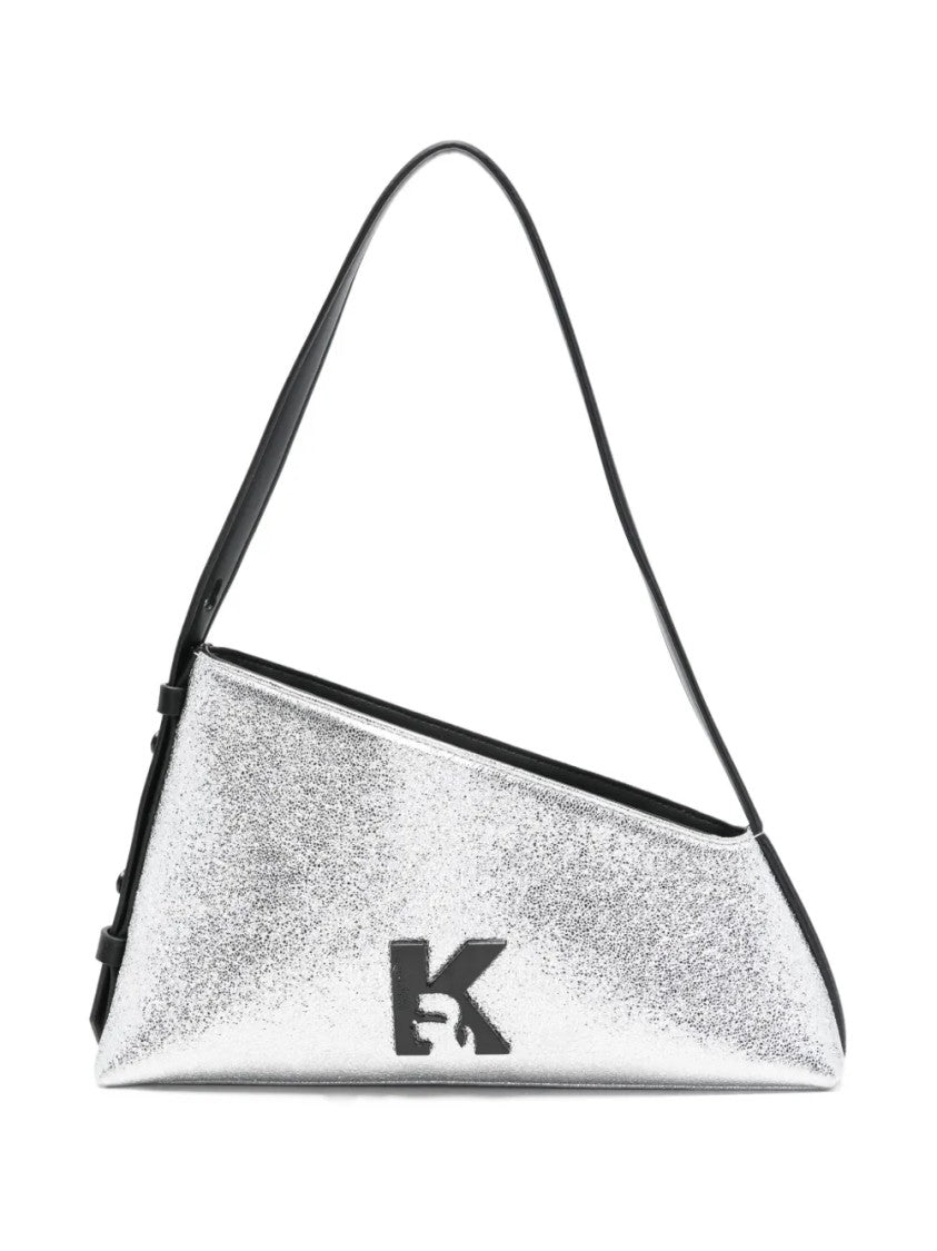 Karl Lagerfeld Structured Black Bag With Minimalist Design And Clean Lines
