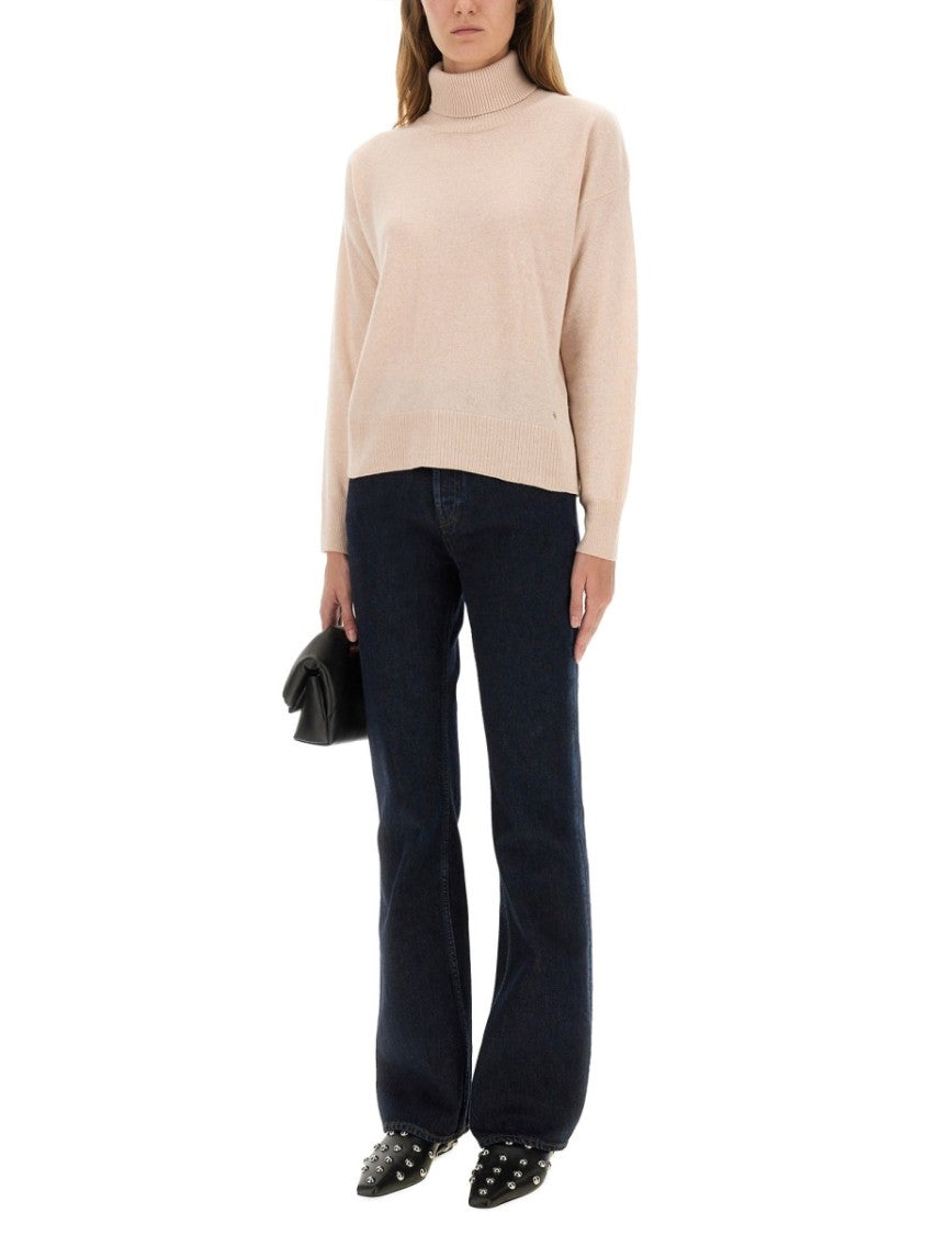 Woolrich Relaxed Fit Wool Turtleneck Shirt